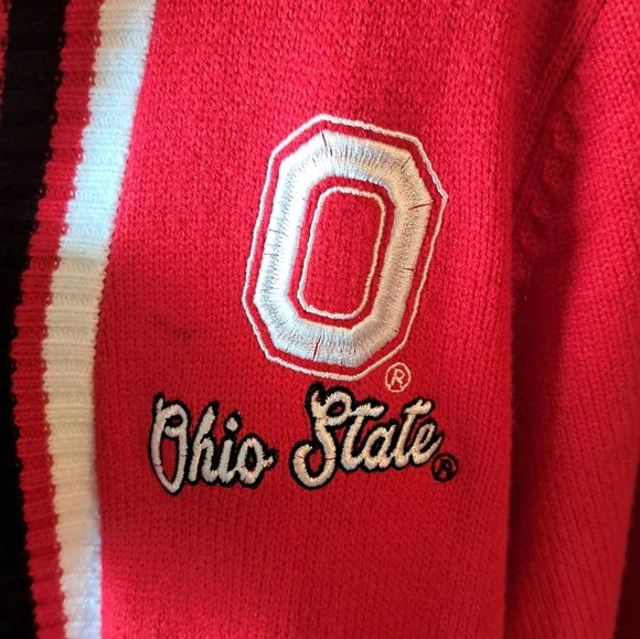 Gameday Couture Ohio State Buckeyes Cardigan Red Size XL NWT - Picture 3 of 7